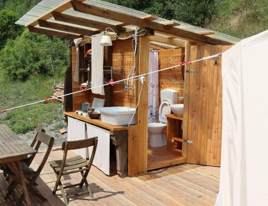 ホテル Glamping La Cascina D'Orleans サン・ピエール エクステリア 写真