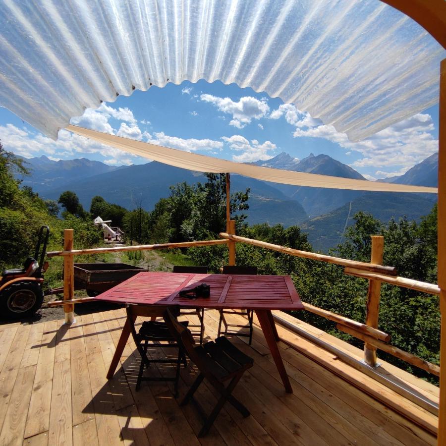 ホテル Glamping La Cascina D'Orleans サン・ピエール エクステリア 写真